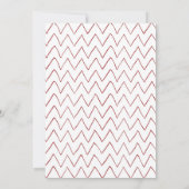 素朴なBohoの花のリースの保存日付の結婚式 セーブザデート (裏面)