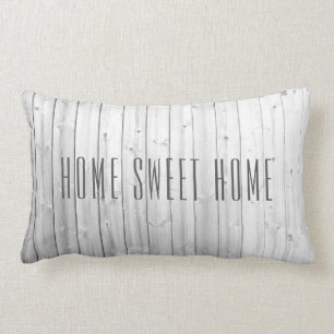 素朴なshiplapの流木パターン家の菓子の家 ランバークッション