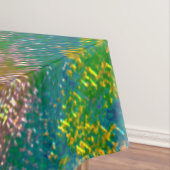 素朴に燃えた色の層の散乱 テーブルクロス (インサイチュ)