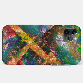 素朴に燃えた色の層の散乱 iPhone 11 PRO MAXケース