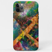素朴に燃えた色の層の散乱 Case-Mate iPhoneケース (裏面)