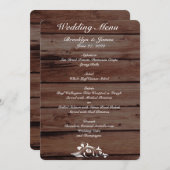 素朴のメ結婚ニューのカスタム招待状 招待状 (正面/裏面)