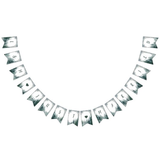 素朴の結婚たった今結婚しましたバンティング旗 バンティングフラッグ (全)