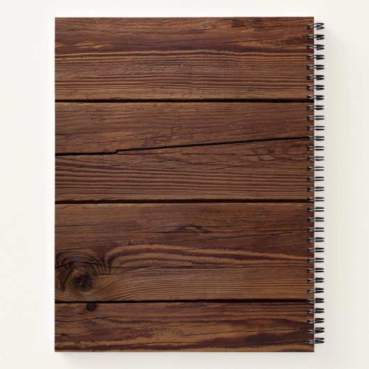 素朴の結婚ゲストブックストリングライトグリーン ノートブック (裏面)