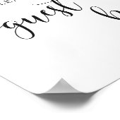 素朴の結婚サイン ポスター (角)