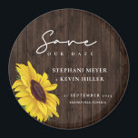 素朴の結婚ヒマワリのデザイン マグネット<br><div class="desc">このシンプルSave The Date magnetを説明するために使う言葉素朴は、とエレガントに使う言葉で独身の、素筆の書道に囲まれた素朴な木のデザインの上にヒマワリを搭載しエレガントた。このボホユニークシックなデザインはあなたの婚約を発表するおもしろいの方法であり、あなたが決して決してステージを設定す忘れる!「パーソナライズ」リン後を追クで詳細をパーソナライズできる。お手伝もしいしたい、またはカスタムユニークデザインは、私に連絡を下さい。一生に一度救済のご結婚経験を作りたい! susanmingaydesigns@gmail.com</div>