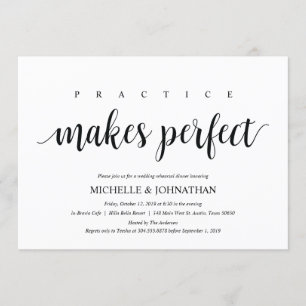 素朴の結婚リハーサル・ディナー・招待状 招待状