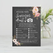 素朴の結婚写真清掃狩りIスパイゲーム 招待状 (スタンド正面)