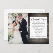 素朴の結婚写真 ポストカード (正面/裏面)