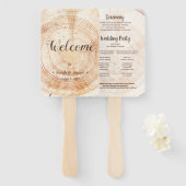 素朴の結婚服務シンプル令 ハンドファン (正面&裏面)