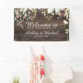 素朴の結婚歓迎パーティーバナー 横断幕 (インサイチュ)