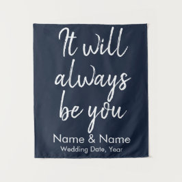 素朴の結婚舞台装飾装飾 タペストリー