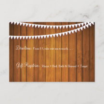 素朴の結婚詳細披露宴カード