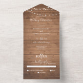 素朴の結婚Noメニューオプション オールインワン招待状 (内側)