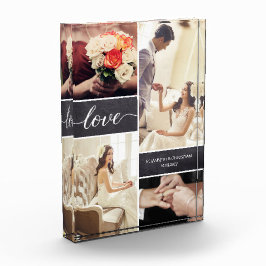 素朴の結婚Photo Collage Loveスクリプト フォトブロック
