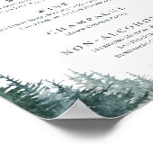 素朴の飲み結婚物バーの看板プリントポスター ポスター (角)