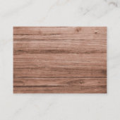 素朴ひまわりストックバーブライダルシャワー エンクロージャーカード (裏面)