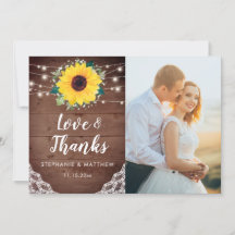 素朴ひまわり白フローラ結婚の写真