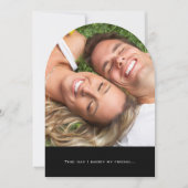 素朴ひまわり結婚の写真 招待状 (正面)