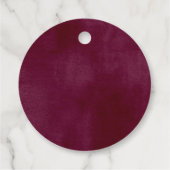 素朴ひまわり結婚灯 フェイバータグ (裏面)