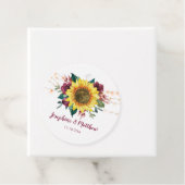 素朴ひまわり結婚灯 フェイバータグ (インサイチュ)