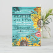 素朴ひまわり裏庭の誓い更新記念日 招待状 (スタンド正面)