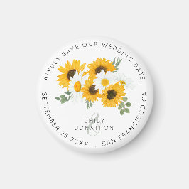 素朴ひまわり記念フローラ保存日 マグネット