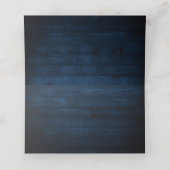 素朴ひまわり赤ちゃん息ネイビーブルー結婚ズ プレイスカード (内部開封)