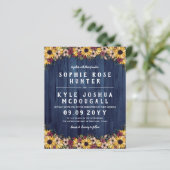 素朴ひまわり青い木2 In 1予算結婚額 (スタンド正面)