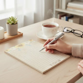 素朴ひまわり ノートパッド