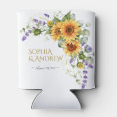 素朴ひまわり&ラバ結婚ンダー 缶クーラー (裏面)