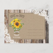 素朴ひまわり 案内ポストカード (裏面)