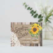 素朴ひまわり 案内ポストカード (スタンド正面)