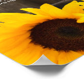 素朴ひま結婚わり座席表 ポスター (角)