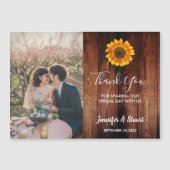 素朴ひま結婚わ感謝していけ磁気カード (正面)