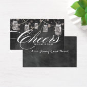 素朴ぶら下がったMason Jarsチケット – パック100 (デスク)