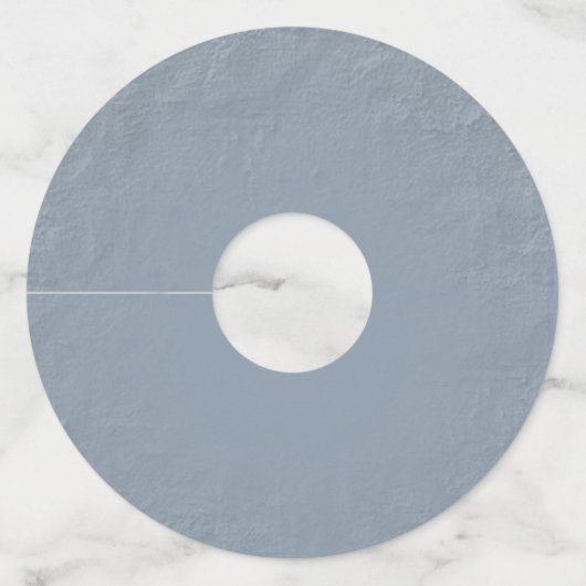 素朴ほこりっぽい青いフローラ結婚鳥 ワイングラスタグ (裏面)