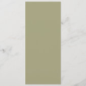 素朴アドベンチャーマウンテン結婚フォレスト メニュー (裏面)