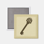 素朴アンティーク鍵 マグネット (正面/裏面)