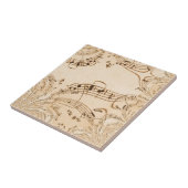 素朴アンティーク音符 タイル (側面)