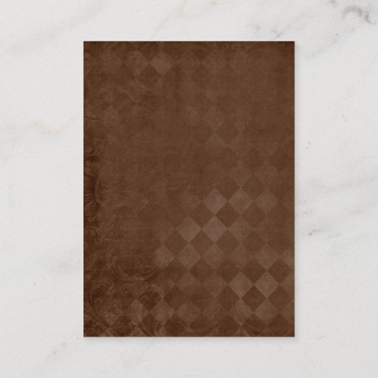 素朴アントラーディアウィンターウッドランド結婚ズ エンクロージャーカード (裏面)