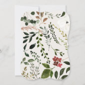 素朴アントラー卒業パーティー招待状 セーブザデート (裏面)