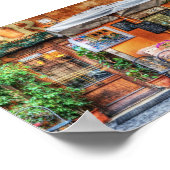 素朴イタリアンバー ポスター (角)