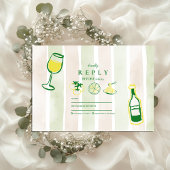 素朴イタリアン結婚水の色 出欠カード