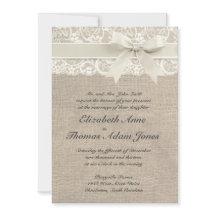 素朴インスパイア結婚式招待状