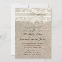 素朴インスパイア結婚式招待状 招待状