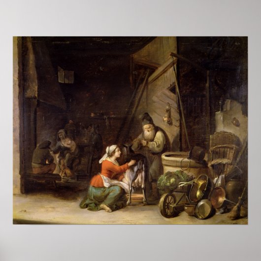 素朴インテリア ポスター (正面)