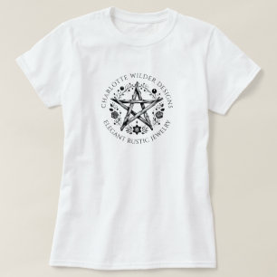 素朴ウィッカ信者異教のジュエリー Tシャツ