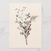 素朴ウィンターベリー&パインクリーム結婚ズ メニュー (裏面)