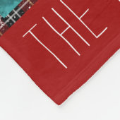 素朴ウィンターレッドブラックプレイドスノーフレーク名 フリースブランケット (角)